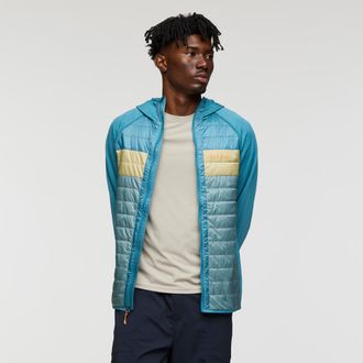 Cotopaxi Capa Hybrid Insulated Hooded Jacket - Mens in Drizzle/bluegrass at Nordstrom, Size X-Large