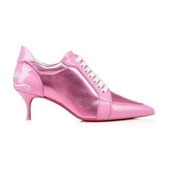 Christian Louboutin Dames, Schoenen, Roze, Maat: 35 EU Leer