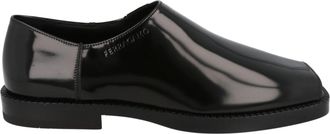 Ferragamo Dyaso Open Toe Loafers