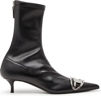 Diesel D-Venus Kittie Bt - Dames - Laarzen met Hak - Zwart - 37 EU - Schoenen