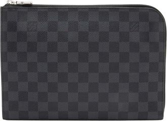 Louis Vuitton Damier Graphite Jour Pm Pochette (Authentic Pre-Loved)