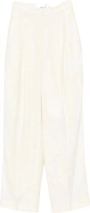 Aya Muse Opal Pants - Dames - Wijde Broeken - Wit - XS - Broeken