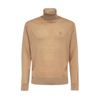 Dsquared2 Turtlenecks, male, Brown, Size: 2XL Stylish Pullover Sweater for Men