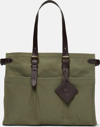 Timberland CANVAS TOTE BAG Size: OS, colour: GREEN