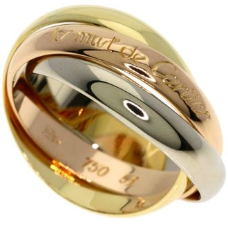Cartier Yellow Gold (18K) Pink Gold (18K) White Gold (18K) Band Ring (Pre-Owned)