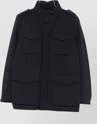 Herno ultralight drawstring military jacket