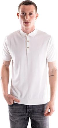 People of Shibuya Nito Polo - Heren - Polos - Wit - 2XL - Katoen - Tops