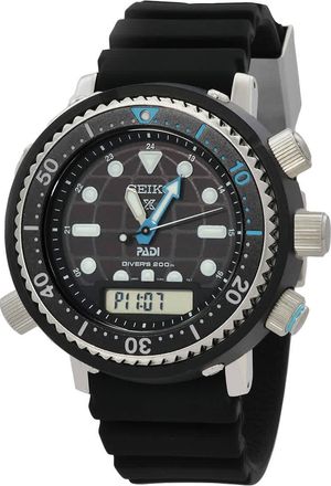 Seiko Padi Prospex Analog-Digital Black Dial Mens Watch SNJ035
