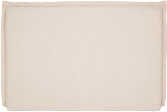 Miliboo Cabecero De Cama En Tela Efecto Lino Beige L160 Cm Pia