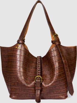 Jerome Dreyfuss Sac Joseph S Imprim&eacute; Croco Cigare