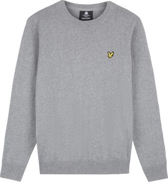 Lyle & Scott Trui met ronde hals - Heren - Sweatshirts - Grijs - XL - Katoen - Hoodies & sweatvesten
