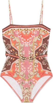 Zimmermann Wylie Swimsuit - Womens - Polyamide/Elastane