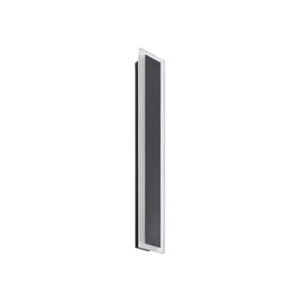 Lucande L&aacute;mpara de pared led exterior de acero negro