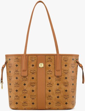 MCM Small Reversible Liz Shopper in Visetos
