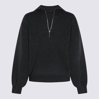 Balenciaga Womens Sweaters Dark Heather Grey _wo Pa Ea