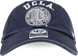 Sporty & Rich Accessoires, unisex, Blauw, ONE Size, Katoen, Baseballpet