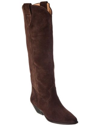Isabel Marant Denvee Suede Knee-High Boot