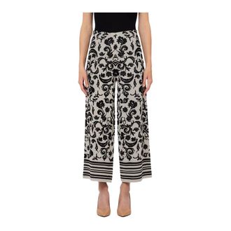 Liu Jo Wide Trousers, female, Multicolor, Size: XS Wide Trousers