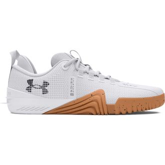 Under Armour UA TriBase Reign 6 Training Shoe in White /Distant Gray /Black at Nordstrom, Size 10.5