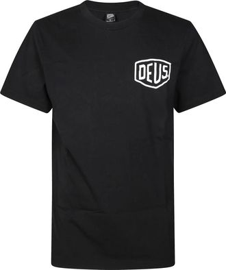 Deus Tokyo Address Stijlvolle Urban Shirt - Heren - T-shirts - Zwart - S - Tops