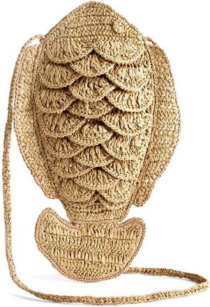 Madewell Handwoven Fish Crossbody Bag in Natural Multi at Nordstrom