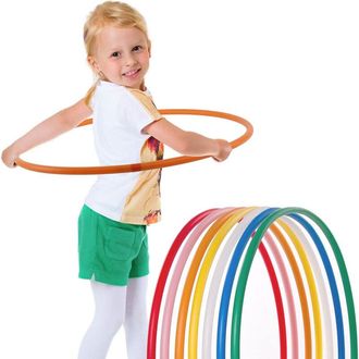 Trade Shop Trade Shop - Hula Hoop Cerchio Anello 60 Cm Ginnastica Sport Bambini Colori Random 2 Pezzi