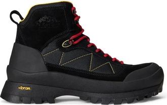 Polo Ralph Lauren Logan Alpine Boots - Heren - Veterlaarzen - Zwart - 44 EU - Leer - Schoenen
