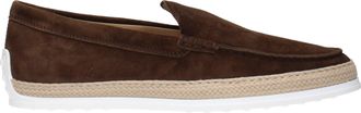 Tod's Tods Hombress Slip On Ante Marr&oacute;n/Marr&oacute;n Oscuro