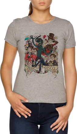 Vendax Vendax Panic! at The Disco - Panic at The Disco PATD Womens T-Shirt Grey