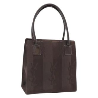Saint Laurent Pre-owned Handbags, female, Brown, Size: ONE SIZE Pre-owned Vintage Hand Bag