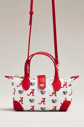 Stoney Clover Lane College Football Pouchette Crossbody Bag