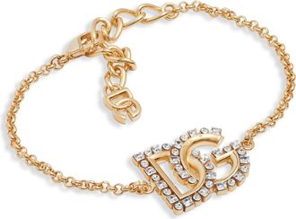 Dolce & Gabbana DG Pendant Bracelet in Zoo00 Oro at Nordstrom