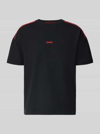 HUGO BOSS Regular Fit T-Shirt aus Baumwoll-Mix Modell NOAH in Black, Gr&ouml;&szlig;e XXL