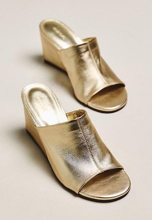 Maeve Open-Toe Wedges