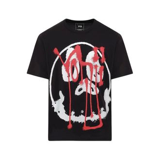 Yohji Yamamoto Hombre, Camisetas, Negro, Talla: S