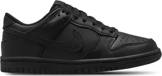 Nike Boys Dunk Low - Boys Grade School Basketball Shoes Black/Black Size 3.5