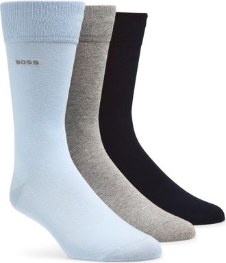 BOSS 3-Pack Socks in Open Miscellaneous at Nordstrom
