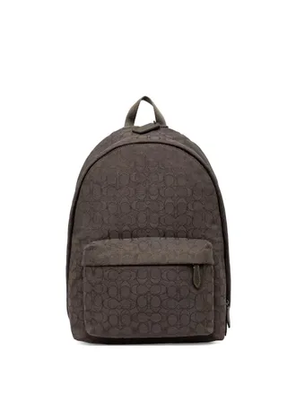 Coach Rugzak met monogramprint - Groen