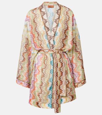 Missoni Zigzag beach cover-up