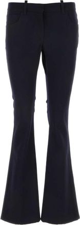 Off-white Midnight blue wool pant