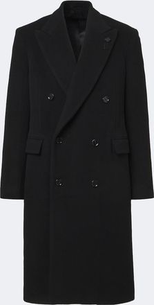 Lardini Double-breasted virgin wool coat