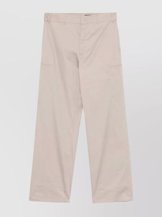 Fendi straight-leg cargo trousers
