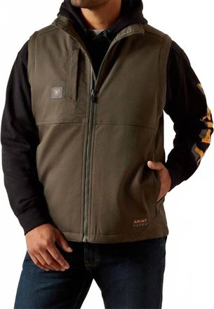 Ariat Rebar Duracanvas Vest In Earth