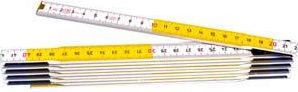 Stanley Doppiometro In Legno Bicolore Bianco Giallo (0 35 458) Stanley 10 Pezzi