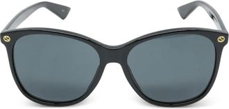 Gucci 2020s round-frame sunglasses - Black