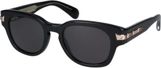 Gucci Mens Sunglasses Gucci Gg1518s 001 Black Grey 51-20-145 Acetate