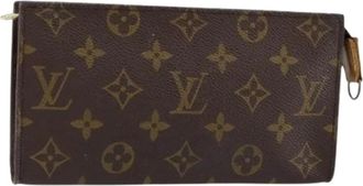 Louis Vuitton Pre-owned Canvas Clutch - Dames - Vintage Clutch - Bruin - ONE Size - Vintage