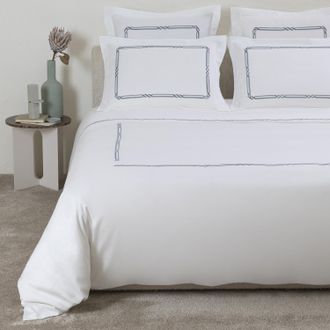 Frette Frame Embroidery Set Copripiumino