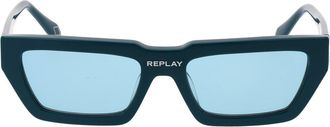 Replay RY 636 S03 Mens Sunglasses Blue Size 54