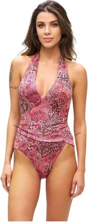F**k Omkeerbare Monokini - Dames - Badpakken - Veelkleurig - S - Badmode